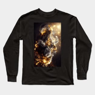 Twilight Glitter Nebula Space Long Sleeve T-Shirt